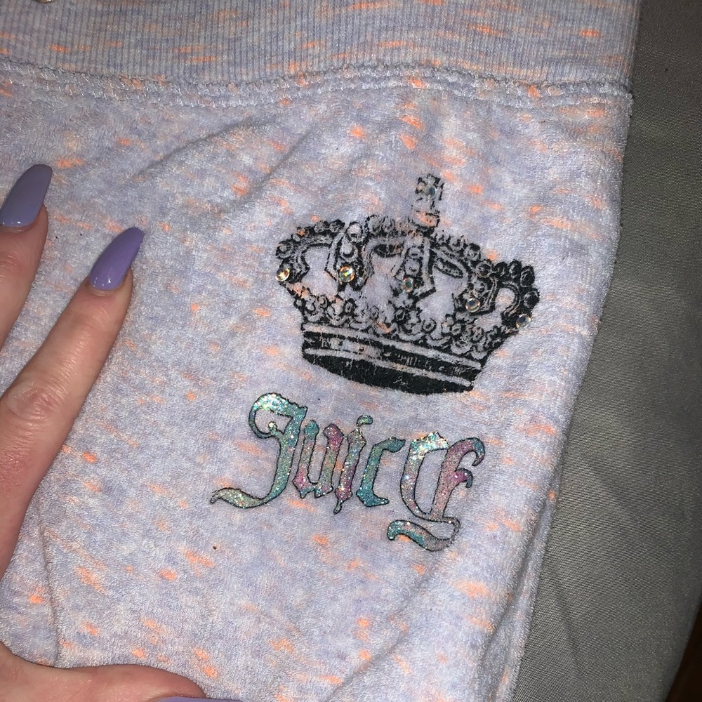 Velour Juicy Couture purple sweatpants